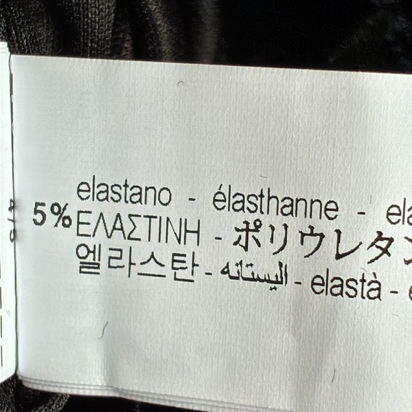 NWT. Zara Black Velvet Fringe and Sequin Mini Dress. Size M. - Picture 8 of 10